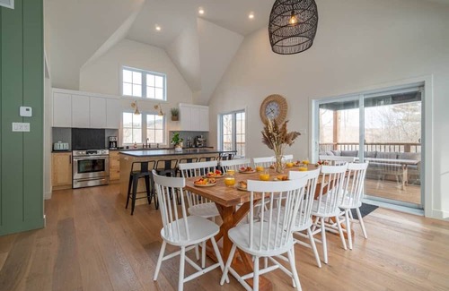 Stanstead Township Casa | Verdē-Magog-SPA-10 personnes-Accès au lac