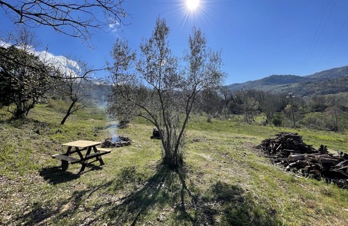 Arpino Otro | Spacious double room in an ancient farmhouse with exposed beams and 19th century stone equipped with