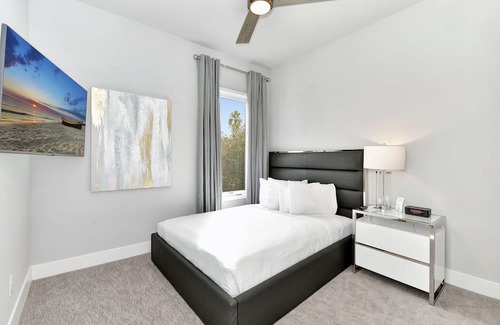 Reunion Casa | Spacious Modern Condo with Pool Table, Rooftop Terrace and Large Loft. Reunion Resort Water Park Access near Disney at Spectrum Resort Orlando by Rentyl - B32 #238