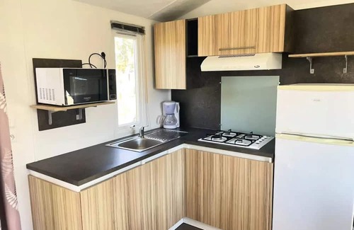 Saint-Denis-du-Payre Casa | CAMPING O BEAU LAURIER * - Mobile home Ibiza 56 4 to 6 people - 4 people. included in the price