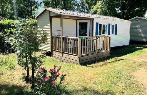 Saint-Denis-du-Payre Casa | CAMPING O BEAU LAURIER ** - Sun Living 38 mobile home 4 people