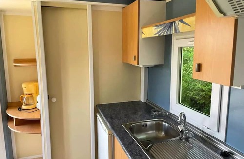Saint-Denis-du-Payre Casa | CAMPING O BEAU LAURIER ** - Sun Living 38 mobile home 4 people