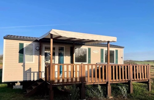 Saint-Denis-du-Payre Casa | CAMPING O BEAU LAURIER * - 3 bedroom mobile home 57 6 people