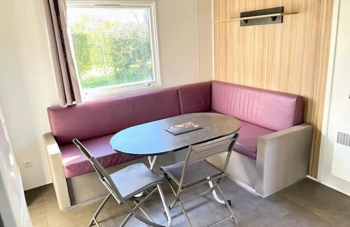 Saint-Denis-du-Payre Casa | CAMPING O BEAU LAURIER ** - Mobile home Ibiza 58 4 to 6 people - 4 people. included in the price