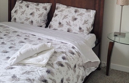 Calgary Casa | Cozy 2 bedroom newly built basement suite and 3 minutes walk to a beautiful lake