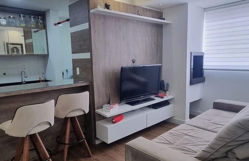 Anita Garibaldi Apartamento | Charmoso apê Próximo ao Shopping e Mercado