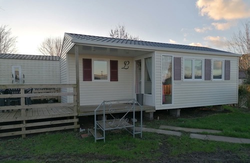 Bollezeele Casa | Joli Mobil Home 2 Chambres Dans un Camping Familiale