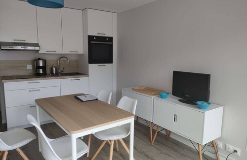 Arzon Apartamento | A Louer Appartement T1bis Terrasses de Kerjouanno vue mer