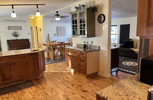 Freedom Casa | Newly remodeled home with a Barnwood rustic siding and an updated clean interior