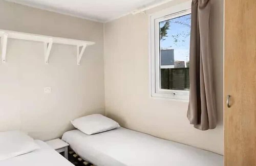 Cande-sur-Beuvron Casa | Campsite La Grande Tortue***** - Comfort Mobile Home 4 Rooms 6 People