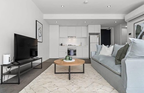 Richmond Apartamento | Modern 1 Bed Premium Escape - Walk to the MCG