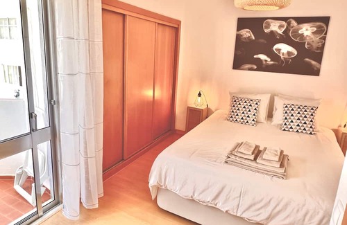 Armacao de Pera Apartamento | Newly refurbished coastal apartment, steps away from the beach with sea views.