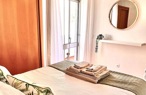 Armacao de Pera Apartamento | Newly refurbished coastal apartment, steps away from the beach with sea views.
