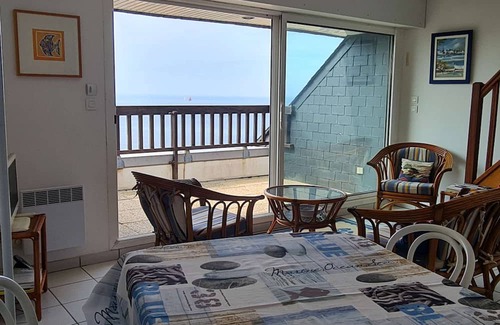 Arzon Apartamento | Duplex apartment for 6 sea view Fogeo beach