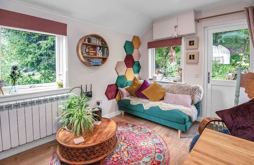 Lochearnhead Cabina | Romantic Cosy Getaway The Loveshack Balquhidder