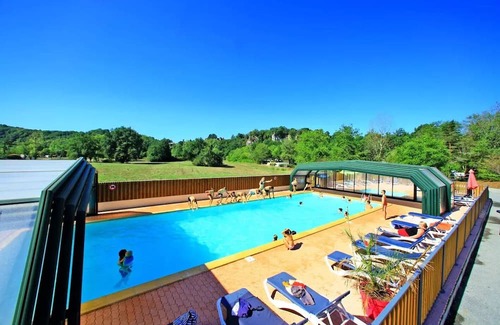 Carsac-Aillac Alquiler De RV | Camping Le Plein Air des Bories* - ECOLODGE TENT 5/7p 7 people
