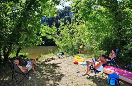 Carsac-Aillac Alquiler De RV | Camping Le Plein Air des Bories* - ECOLODGE TENT 5/7p 7 people