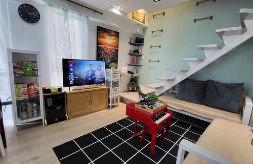 Bonifacio Global City Condominio | Muggle Stay1.0 - 2BR in BGC 50mbps WIFI