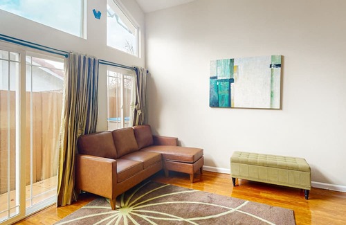 East San Jose Casa | Inviting home near downtown with enclosed backyard, streaming, W/D, & patio