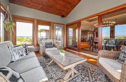Galena Casa | Breathtaking 360 Degree Views! Private Swim Pond, Sauna & Home Gym On 43 Acres!