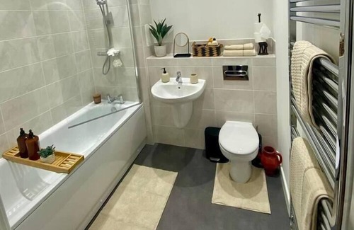 West Thurrock Apartamento | Stunning 1-Bed Apartment in Grays & free parking