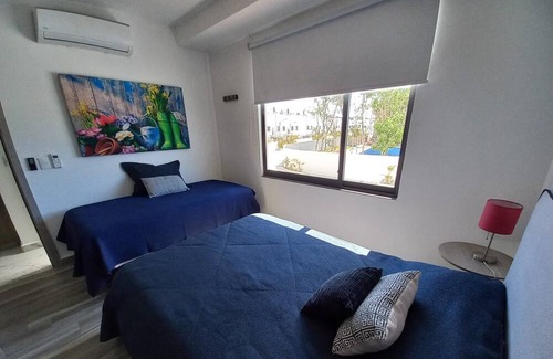 Playa del Carmen Casa | Casa moderna en Playa del Carmen Cerca Xcaret, con capacidad hasta 6 personas