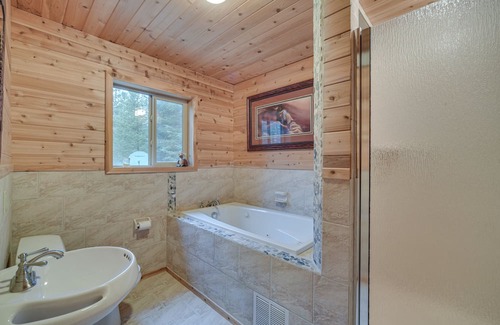 Barnum Cabina | Barnum Cabin on 30 Acres w/ Soo Line Trail Access!