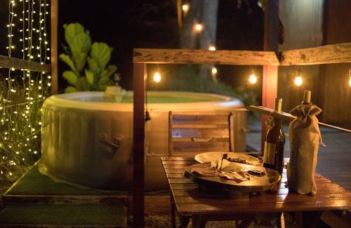 Aibonito Casa | ¡escapada Romántica! Glamping en Burbuja con Jacuzzi Privado Para Dos