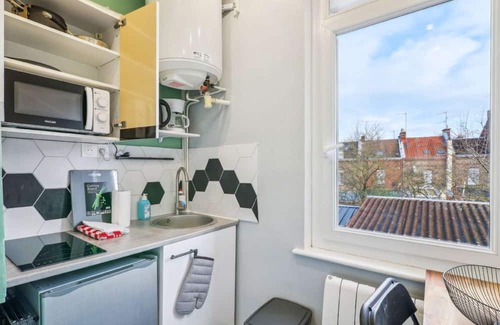 Sainte-Anne - Faubourg Noyon Apartamento | Chic and comfortable studio