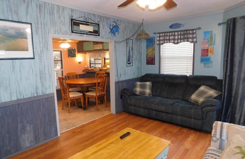 Surfside Beach Cabaña | Ocean Lakes site 1059, just steps to the ocean