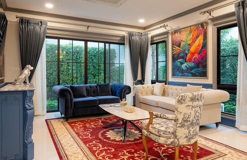 Saphan Sung Casa | 15min to City The Bloomsbury Rama9 Private Luxury Big House