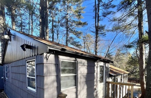 North Sebago Cabaña | Cottage on Bachelder Brook with direct access to Sebago Lake.