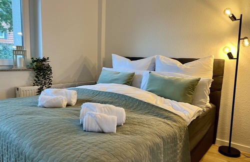 Bedingrade Apartamento | Ruhiges Apartment mit Balkon - Küche - Smarttv