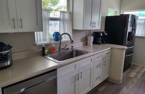Redington Beach Cabaña | Private reserve cottage with Private Redington beach access across the street