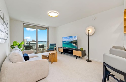 Ala Moana Condominio | Luxury Ocean View1bed/1bath - Sky Ala Moana 3305