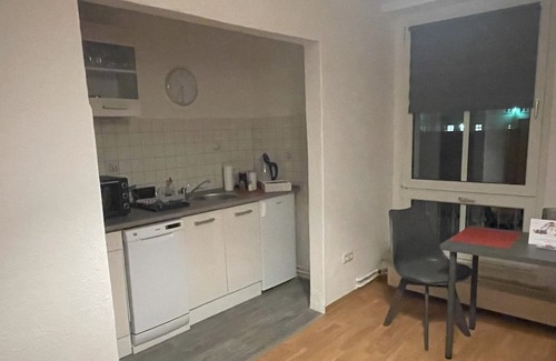 Pasewalk Apartamento | Ferienwohnung Apartment in der Innenstadt von Pasewalk, Parkplatz vor der Tür