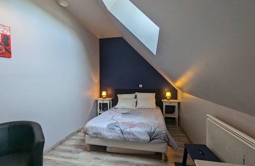 Neuvy-Saint-Sepulchre Cama Y Desayuno | Guestroom Neuvy-Saint-Sépulchre, studio flat, 2 persons
