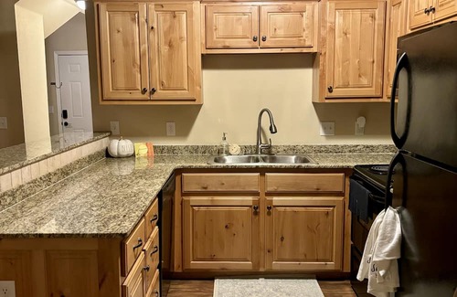 Bentonville Condominio | Spacious mid century modern condo - Pet Friendly - Bikers Dream