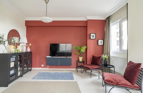 Bostanci Apartamento | Missafir Modern Flat with Balcony on Bagdat Street