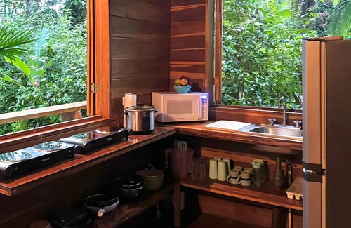 Puerto Viejo de Talamanca Cabina | Enjoy the sounds of nature in this tranquil home, only minutes to Puerto Viejo.