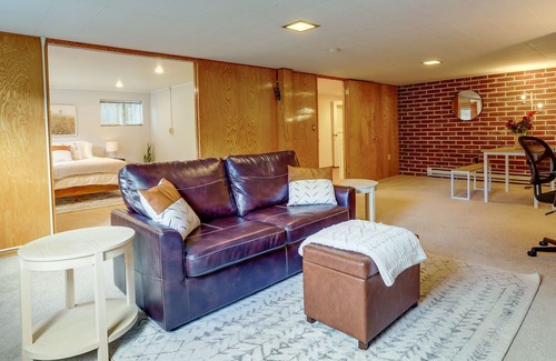 Seaview Apartamento | Charming & Cozy Seattle Apartment w/ Fireplace!