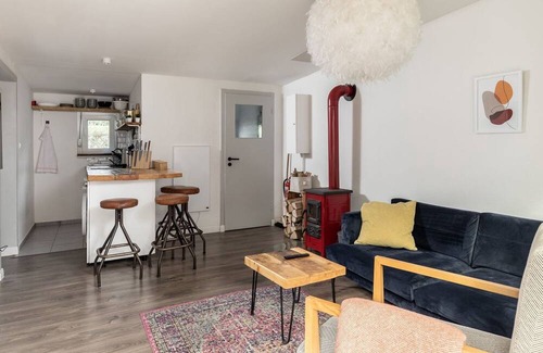 Joachimsthal Casa | Wald & See Lodge Bungalow mit Kamin & Sauna am See - Bungalow 100