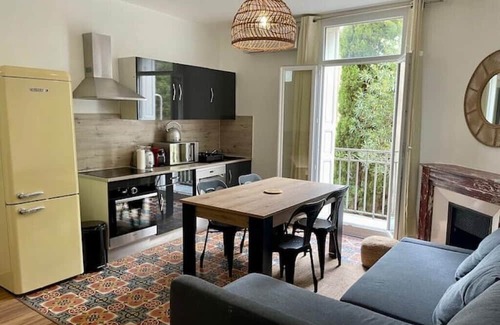 La Gare Apartamento | Appart "rue des Jardins "2 Chambres, Clim,
