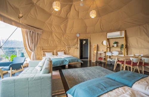 Futo Cabina | Izu Coco Dome Tent D 1 night with 2 meals and / Ito Shizuoka