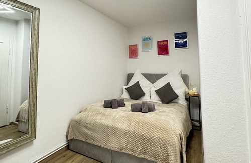 Ricklingen Apartamento | Traumhaftes City Apartment Kinoleinwand Wifi