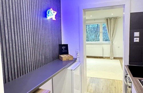 Ricklingen Apartamento | Traumhaftes City Apartment Kinoleinwand Wifi