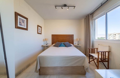 Roquetas de Mar Casa | AGUA SERENA - ADULTS ONLY - Modern apartment with shared poll near the beachl - Free Wifi