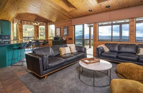Idyllwild Casa | Deer Haven Lodge w/ Sunset Views