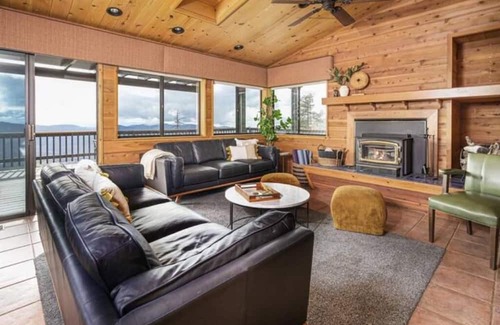 Idyllwild Casa | Deer Haven Lodge w/ Sunset Views