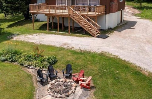 Utterson Casa | Waterfront Home on Three Mile Lake. Ideal lodging for ice fishing.